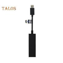 Kameros adapterio kabelis žaidimų konsolės vientisas jungtis Lengvo dizaino mini kameros jungtis USB 3.0 keitiklio jungiamasis laidas, skirtas PS5 juoda