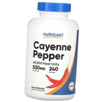 Kajeno pipirai kapsulėse, Cayenne Pepper 40000, Nutricost 240 kaps. (71647057) 240caps