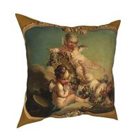Francois Boucher Venus Pagalvės užvalkalas Dekoratyvinės pagalvės Mesti pagalvę sofai Poliesteris Dvipusis spausdinimas Kūrybingas 40x40cm 16x16in beige
