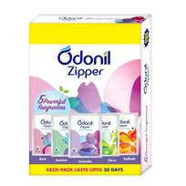 Odonil Zipper Mix Oro gaiviklio blokeliai 50g 10gx5 Vonios kambariui Tualetui