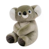 Koalos emocinio gijimo pliušinis žaislas Realistiško dizaino koalos lėlė Streso mažinimas Tobulas emocinis palydovas Žaislas 18cm pilka