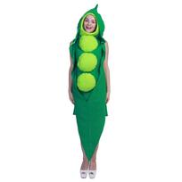 Žirnio Cosplay kostiumas, suaugusiems Adult One Size žalia