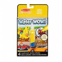 MELISSA & DOUG WATER WOW! Piešimo vandeniu rinkinys „Transporto priemonės“
