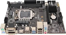 "ciciglow LGA 1155" kompiuterių pagrindinė plokštė, H310 stalinių kompiuterių pagrindinė plokštė, DDR4 atmintis PCIe X16/X1 lizdai NVME M.2 SATA 6GBS USB3.0 2.0 Micro ATX pagrindinė plokštė