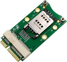 "LeHang" mini PCI-E adapteris su SIM kortelės lizdu 3G/4G WWAN LTE GPS kortelei su SIM kortelės laikikliu