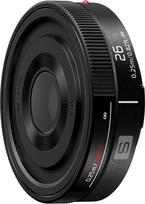 "Panasonic" LUMIX viso kadro fotoaparato objektyvas S 26mm F8 - S-R26