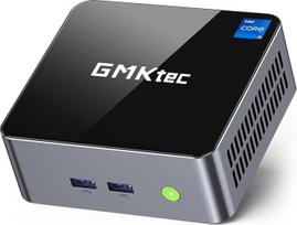 GMKtec mini kompiuteris "Intel i5-12450H" (Turbo 4,4 GHz) 16GB (8x2) DDR4 3200 MHz 512GB M.2 PCIe3.0 NVMe SSD mini kompiuteris, USB 3.2/WiFi 6/BT5.2, 2.5G Ethernet/Type-C (DP/Data)/HDMI*2/4K stalinis kompiuteris