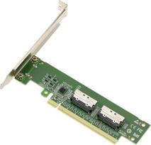 KALEA-INFORMATIQUE PCIe 5.0-2 prievadų MCIO 8i valdiklio kortelė NVMe M2 M3 U2 U3 SSD arba PCIe