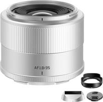 TTArtisan 35 mm F1.8 II objektyvas Automatinio fokusavimo objektyvas APS-C rėmeliui, skirtas tik veidrodiniams fotoaparatams su NZ laikikliu ZFC Z50 Z5 Z6 Z6II Z7 Z7II Z9. (sidabrinis)