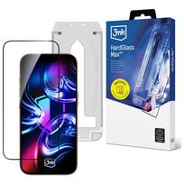 3MK Hardened glass, HardGlass Max, with an app for Apple iPhone 17 Pro Max