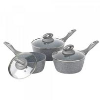 Salter BW02986G1EU7 Marblestone 3 dalių prikaistuvių rinkinys – 16/ 18/ 20 cm