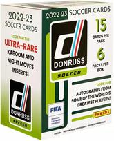 Futbolo kortelės Panini Donruss Soccer 2022/2023 Blaster Box, 6 x 15 vnt.