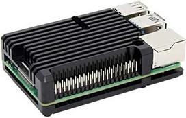 "Digitalkey Armor Case for Raspberry Pi 4" - aliuminio korpusas be ventiliatoriaus