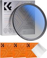 "K&F Concept Pro CPL Filter Slim" žiedinio poliarizavimo filtras CPL filtras Žiedinio poliarizavimo filtras iš optinio stiklo ir aliuminio, skirtas fotokamerų objektyvams