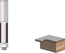 FAMAG 3101.819 Karbido frezos 19,05 x 25,4 x 70 mm, velenas 8 mm