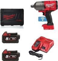 Milwaukee MWM18ONEFHIWF34-502X M18 ONE-KEY 3/4" 18V daugiaakumuliatorinio smūginio gręžtuvo rinkinys