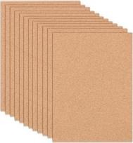 12 Pezzi Lavagna in Sughero 30 x 21 cm 1 mm per Modelismo, Artigianato e Come Bacheca, per Terrari e Come Isolante