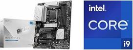 MSI PRO B760-P II pagrindinė plokštė + "Intel® Core™ i9-14900KF" procesorius su 24 branduoliais