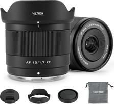 VILTROX 15 mm F1.7 Air automatinio fokusavimo objektyvas "Fuji X" fotoaparatų montavimo objektyvams STM APS-C didelės diafragmos plačiakampiai fotoaparatų objektyvai, suderinami su "Fuji X-T5 X-T4 X-T30 II X-S10 X-T200 X-T30 X-T20