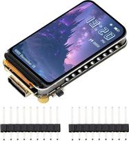 "Waveshare ESP32-S3" 1,47 colių LCD ekrano kūrimo plokštė, 172 × 320 skiriamoji geba, 262K ekrano spalvos, palaiko 2,4 GHz "Wi-Fi/BLE 5", 240 MHz LX7 dviejų branduolių procesorius, ESP32 su ekranu