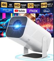 Mini projektorius 4K 1080P Full HD Palaiko "Android" 13 Mini projektorius 5G WiFi 6 BT 5.2 Vaizdo projektorius namų kinui Automobilis Horizontali trapecijos korekcija Suderinamas su nešiojamuoju kompiuteriu HDMI USB