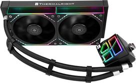 TR Frozen Infinity 240 BLACK Dvigubas PWM ventiliatorius su 2000 aps/min CPU aušintuvu Aio Desktop, skirtas AM4 / AM5 ir Intel LGA1150 1151/1200 / 2011/1700 / 1851 vandens aušintuvui