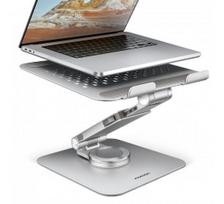 AXAGON Desk Mount | STND-LR stand with 360° rotation for laptops and tablets | Adjustable Height, Angle | 10-17.3 " | Aluminum