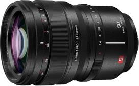 "Panasonic" S-X50E LUMIX S PRO 50 mm F1.4 objektyvas - atsparus dulkėms, purslams ir šalčiui - juodas