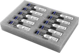 "StarTech.com" Gigabit LWL SFP siųstuvo modulis, "Cisco" GLC-LH-SMD suderinamas, SM/MM LC, 10 km/550 m, mini GBIC, 10 vnt., 1000Base-LX/LH
