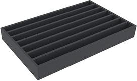 EUMFML065BO 560 x 360 x 65 mm 560 x 360 x 65 mm putplasčio įdėklas su 7 skyriais "Euro Box" dėžutėms 60/40