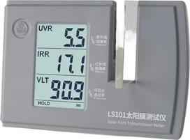 JHXHFJXZ Saulės plėvelės testeris Langų atspalvio matavimo prietaisas LS101 20 mm storio Lengvas veikimas UV 365 nm ir IR 940 nm VLT lazdelė Tikslus matavimas