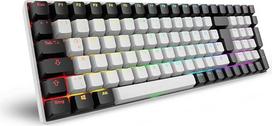 Sharkoon SGK50 S2 Balta, RGB, Gateron ruda