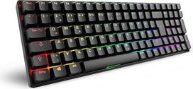 Sharkoon SGK50 S2 Juoda, RGB, Gateron Red