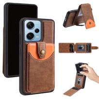 Universalus magnetinis kortelių laikiklio dėklas, suderinamas su Redmi Note 11-Note 13 Pro, POCO X5/M6 Pro/X6 5G, Redmi 12C/11A Redmi Note 11 (4G) juoda
