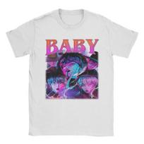 Vintažiniai Baby JINU Saja Berniukų Kpop Demonų Medžiotojų Marškinėliai Vyrams Apvalia Apykakle Medvilniniai Marškinėliai Trumpomis Rankovėmis Marškinėliai Dovana Drabužiai 110