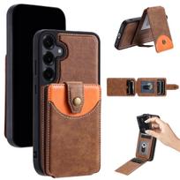 Universal Magnetic Card Holder Case for Samsung Galaxy S20-S25 & A-Series | Wallet + Stand + Wireless Charging (6 Colors) Samsung Galaxy 20 juoda