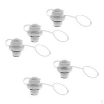 5Pcs Screw Inflation Boston Valve Cap Air Bed Matress of tub Pool
