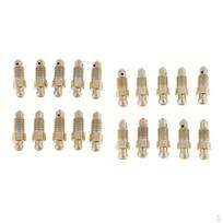 20 Pieces Car Front And Rear Brake Bleeder Screws Resistant 26mm+25mm