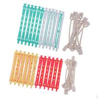 24 Pieces Curler Clips Hairdreser Perm Rods Hair Styling DIY Tools Set