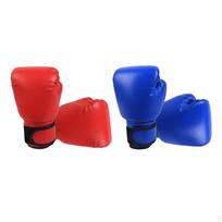 2 poros tinklelio vaikų bokso pirštinės Treniruotėms Muay Thai Treniruočių pirštinės blue