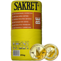 Betonas-grindų paklotas SAKRET BE 40 kg