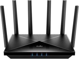 "Cudy BE6500" BE6500 "WiFi 7" maršrutizatorius Dviejų juostų žaidimų maršrutizatorius, 2,5G prievadas, VPN klientas ir serveris, "Cudy" programėlių valdymas, "Broadcom" 2 GHz keturių branduolių procesorius, WR6500H