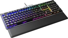 EVGA Z15 RGB žaidimų klaviatūra, RGB apšvietimas, karštai keičiami mechaniniai "Kailh Speed" jungikliai (linijiniai)