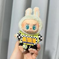 Labubu Lėlės Drabužiai Madingi Kombinezonai Labubu Idol V1 V2 Lėlių Drabužių Aksesuarai 15/17cm Pliušinei Lėlei Universalūs No doll