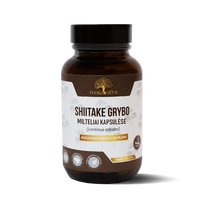 Sveikadienis Shiitake grybas veganiškose kapsulėse