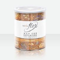 Vaškas plaukų šalinimui Italwax TIN LIPO WAX FLEX Amber, 800 g