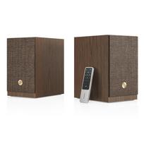 Audio Pro A28 Linkplay Stereo garsiakalbių sistema su boso refleksu ir galinga, Riešuto spalva