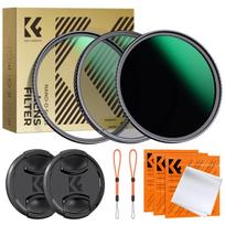 K&F Concept 52MM CPL+MCUV+ND1000+Lens Cap Circular Polarizing Filter MCUV Protection Neutral Density