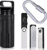 "Aenllosi" dėklas "Ledger Nano X/Nano S/Nano S Plus Hardware Wallet", juodas (tik krepšys)