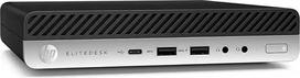 "HP EliteDesk 800 G4", mini kompiuteris stalinis kompiuteris, "Intel Core i5-8500T", 8GB RAM SSD 256GB, "Windows 11 Pro" ir "Office 2021" (Visuotinai prieinamas)